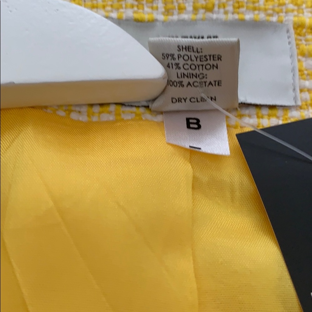 Yellow Tweed Jacket / Blazer - Picture 6 of 6